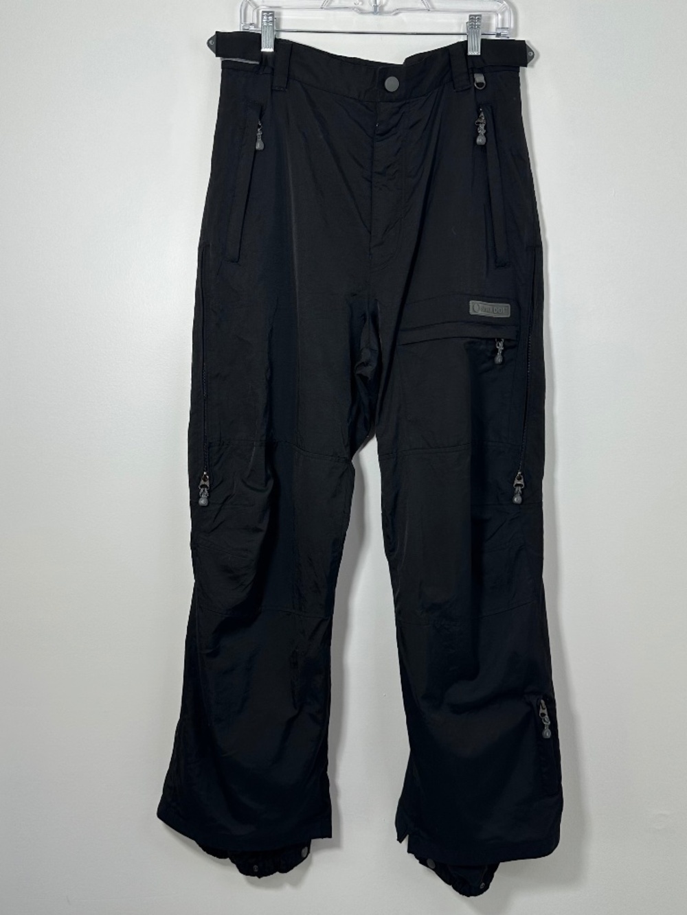 Vintage Black Dot Pacific Trail Inc Mens Medium Snowboard Ski Pants Waterproof
